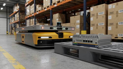 Najnowsze rozwiązania firmy o Improving AGV Robot Performance with High-Bandwidth Industrial Box PCs