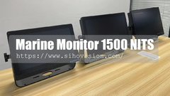 Monitor LCD 1500 NITS IP67 wodoodporny z ekranem dotykowym