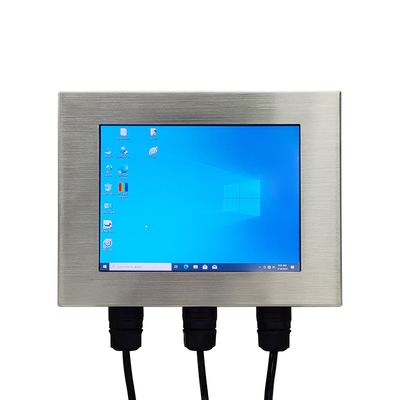Dobra cena Pułapka ze stali nierdzewnej IP67 wodoodporny panel dotykowy przemysłowy PC zewnętrzny czytelny na światło słoneczne Monitor ekranu dotykowego All-in-One online