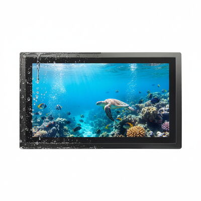 Dobra cena 24-calowy przemysłowy panel PC IP67, wodoodporny, z wyświetlaczem o wysokiej jasności 1500 nitów do zastosowań zewnętrznych i przemysłowych online