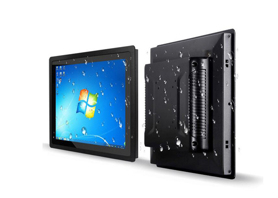 Dobra cena 32G SSD 15-calowy przemysłowy komputer wbudowany 1024x768 Przemysłowy panel dotykowy PC online