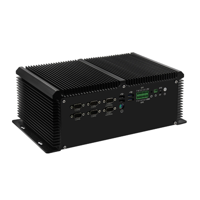 Dobra cena 4 Lan 6 COM 8 USB bez wentylatora Box PC POE Core 7. I7-7700HQ Windows 10 online