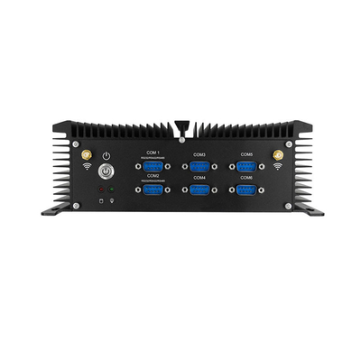 Komputer przemysłowy 6 COM X86 Komputer wbudowany Intel Celeron J1900 Mini PC