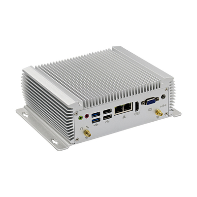 12V Industrial Box PC Wbudowany komputer X86 Mini PC 6 COM 8 USB Z RS232 RS485 RS422