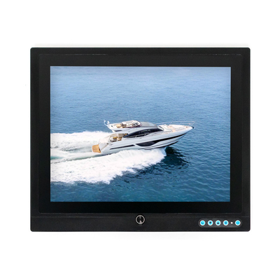 Przemysłowy 15-calowy monitor LCD Pojemnościowy ekran dotykowy o rozdzielczości 1024X768
