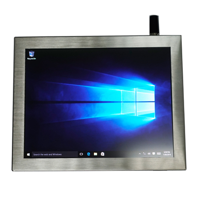 Rezystancyjny / pojemnościowy komputer z panelem dotykowym ze stali nierdzewnej z procesorem Intel Core I3 / I5 / I7 16 GB RAM