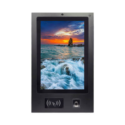 15.6 Inch Full IP65 Wbudowany Panel dotykowy PC Z RFID odciskiem palca kamery głośnikowej
