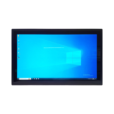 32 cali Panel dotykowy przemysłowy wbudowany PC Intel Celeron J4125 CPU 8GB RAM 128GB SSD
