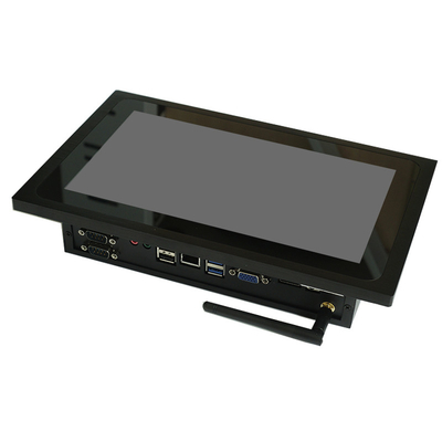 Dobra cena Przemysłowy wbudowany panel dotykowy PC IP65 wodoodporny 4GB RAM 128GB SSD DC 12V CE/FCC/RoHS online