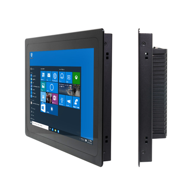 Przemysłowy ekran LCD wbudowany panel dotykowy PC Window10 Pro OS Gigabit Ethernet Connectivity Aluminium Alloy