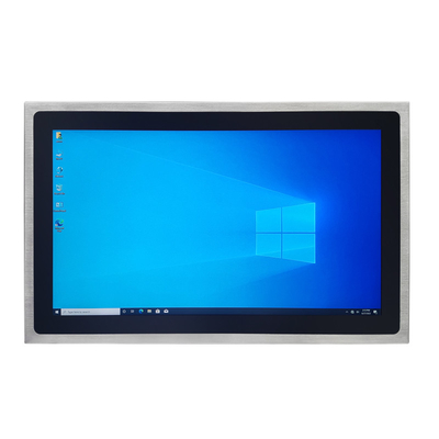 Dobra cena PC z panelem ze stali nierdzewnej z pamięcią SSD o pojemności 128 GB DC 9V - 36V napięcie robocze EETI 80 Touch Controller IC CE / online