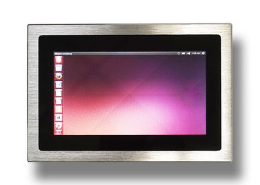 Dobra cena Srebrny panelowy panel z ekranem dotykowym Windows Embedded Touch PC 2 interfejs RS232 online