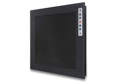 Quakeproof Ekran dotykowy na podczerwień Monitor jasności 400 nitów z przednim przyciskiem OSD