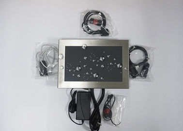 Heavy Duty ze stali nierdzewnej Panel PC 17,3-calowy panoramiczny dysk twardy 64G SSD
