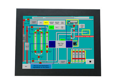 Panel dotykowy I3 12-calowy przemysłowy panel dotykowy PC 1024 * 768 Rozdzielczość