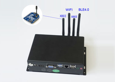 Komputer przemysłowy z procesorem J1900 PC z WiFi WiFi i 2 modułami XBEE PRO S2C