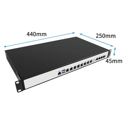 Core I3 I5 I7 Procesor Mini PC przemysłowy z gniazdem 1xPCI-E X8 i gniazdem 2xMini-PCIE