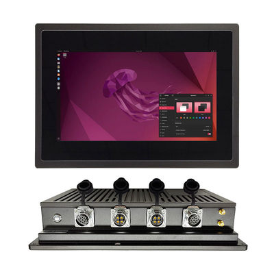 Wodoszczelny wytrzymały panel IP65 PC I5-4210U Celeron J4125 11,6 cala Pojemnościowy paneł dotykowy rezystywny PC