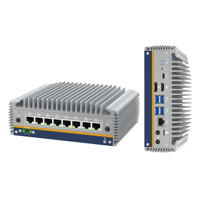 Dobra cena 14th Core Ultra I5/i7 Procesor Mini PC 8 RJ45 I226 Ethernet LAN Fanless Computer Win11 Ubuntu Portable Pfsense Soft Firewall Router online