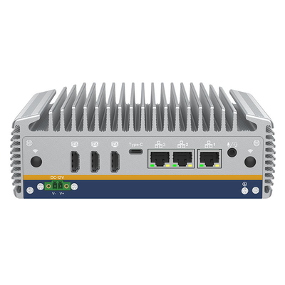 Dobra cena Pasywne chłodzenie Mini PC bez wentylatora 14th Gen Intel Core Ultra z AI NPU 3*HD-MI 3*2.5G RJ45 1*Type-C online