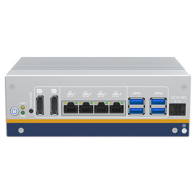Dobra cena Kompatybilny z systemami Windows/Liunx Mini PC przemysłowy z 3* siecią Intel I210-AT i opcjonalnym 2 COM rozszerzalnym I/O online