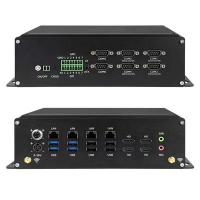 Mały przemysłowy mini PC z GPU 14 GPIO 7 wejściami i 7 wyjściami