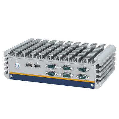 Dobra cena Przemysłowy Mini PC z procesorem AMD Ryzen™ Embedded R2314, zasilaniem 12-24V DC i 6 portami COM do trudnych warunków online