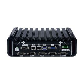 Przemysłowy mini PC ze stopu aluminium Szerokie napięcie 9V-36V z opcjonalnym 10COM