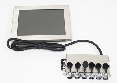 Pełna IP65 10.4-calowy przemysłowy panel dotykowy PC Wodoodporna 12-miesięczna gwarancja