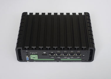 I7-6500U Analiza wideo Przemysłowy Mini PC GPIO Cztery POE Praca z kamerą internetową