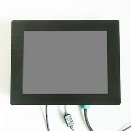 Dobra cena Ekran dotykowy ze stopu aluminium Monitor 12 cali Odczyt światła słonecznego 50 / 60Hz online