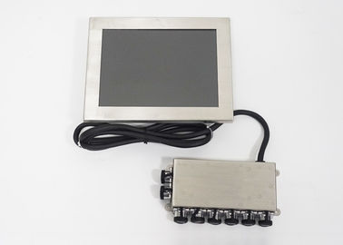 Pełny wodoodporny panel ze stali nierdzewnej IP65 PC 1000 nitów 1024x768 z pudełkiem Break Out