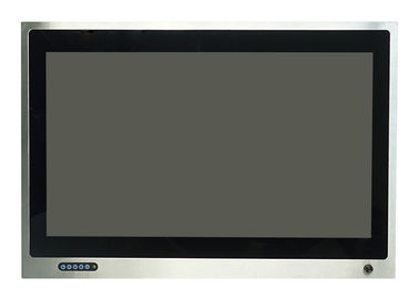 Dobra cena Przemysłowy pojemnościowy monitor dotykowy ze stali nierdzewnej 27 '' 1000 nitów Przyciemniacz Regulowany online