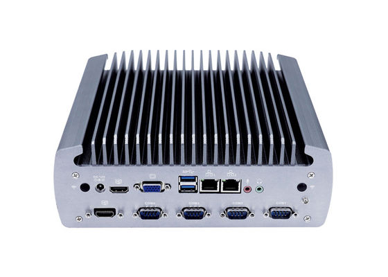 Minikomputer biurkowy bez wentylatora VGA z dwoma złączami HDMI o mocy 20 W Intel Core i7 8700T