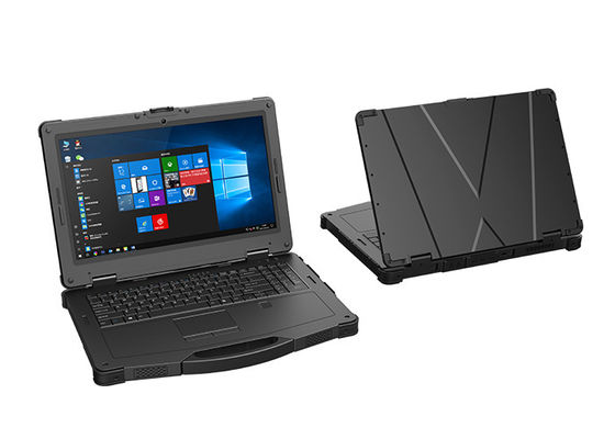 Dobra cena I5 I7 SPI IP65 Windows 10 Wytrzymały laptop 15,6 cala 700cd / m2 online