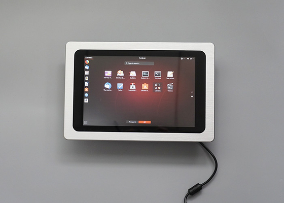 Dobra cena FCC 1280x800 Przemysłowy panel LCD PC Srebrny 10 punktów 64G SSD pojemnościowy komputer dotykowy online