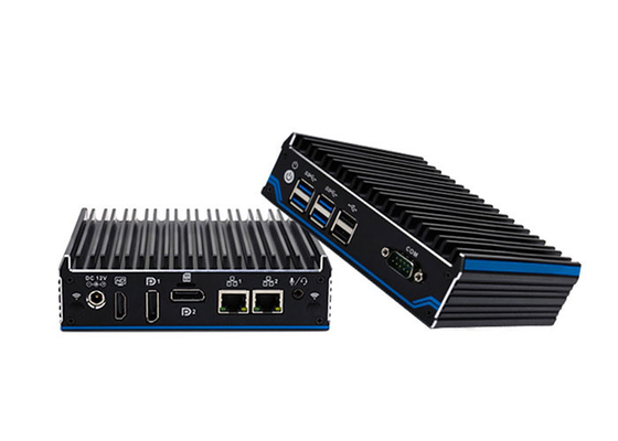 Dobra cena CCC 4096x2160 Mini komputer bez wentylatora Intel J4125 NUC Przemysłowy mini komputer online