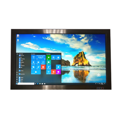 IP65 Wodoodporna stal nierdzewna All In One PC 21,5 cala Intel Celeron J1900 4 X USB